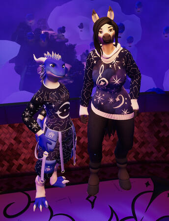 Blacky & Jadoube Somna Outfits