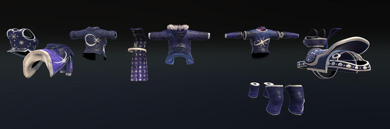 Avataur Furality Somna Clothing Pack Back