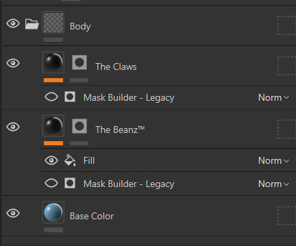 Layers and Mask example